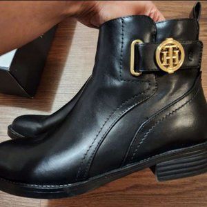 Tommy Hilfiger Black Ankle Boot